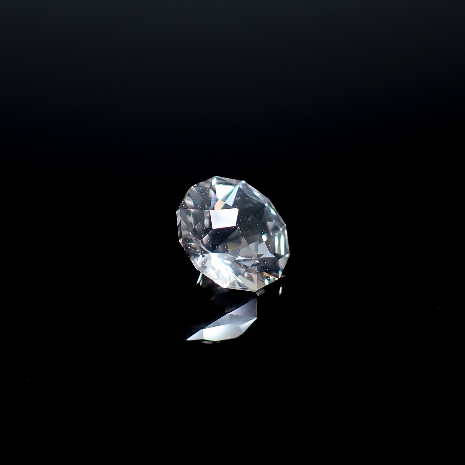 ◇カスタムカット◇ハーキマーダイヤモンド アメリカ・ニューヨーク州産 2.45ct / 9x9mm前後 [260632480]