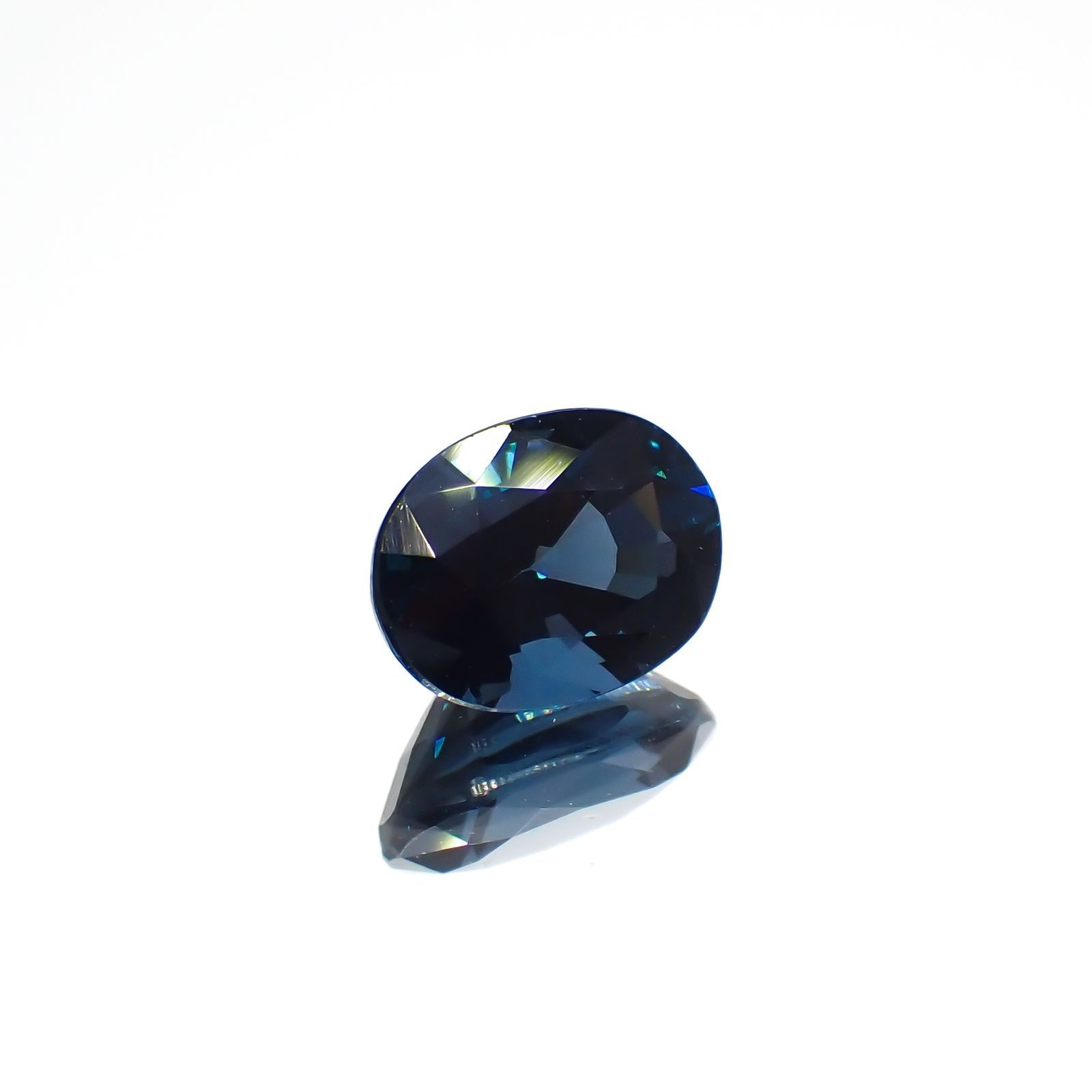 コバルトブルースピネル(宝石名ブルー・スピネル)スリランカ産 1.249ct ソ付(日独)[221018928]7.27x5.47mm前後