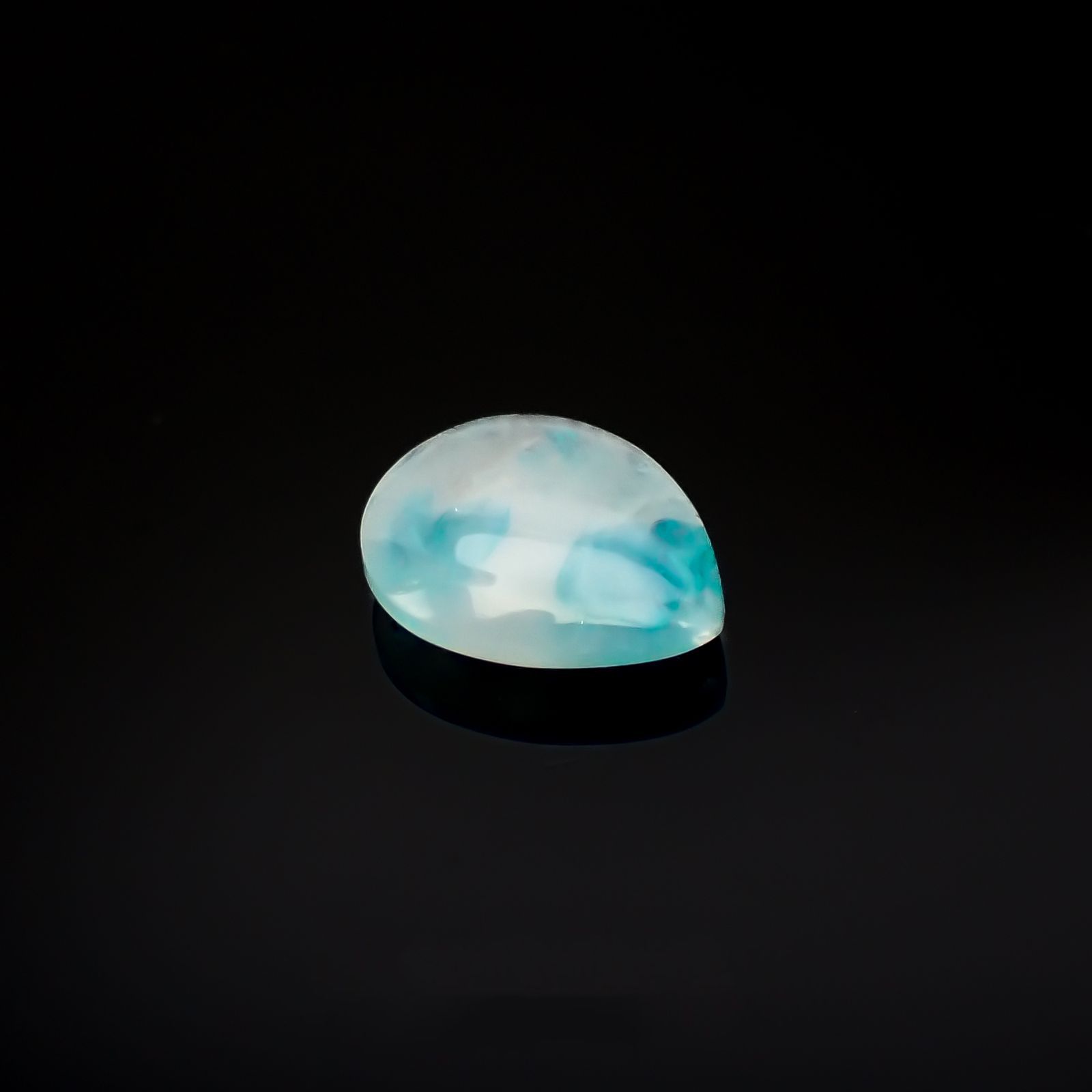 パライバトルマリンインクォーツ ブラジル産 1.18ct[220716915]9.1x7.2mm前後