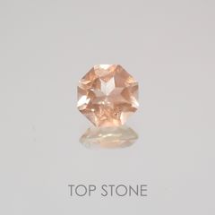 ◇オクタゴンカット◇オレゴンサンストーンSA  アメリカ産 ルース 0.45ct[210210039]5×5mm前後