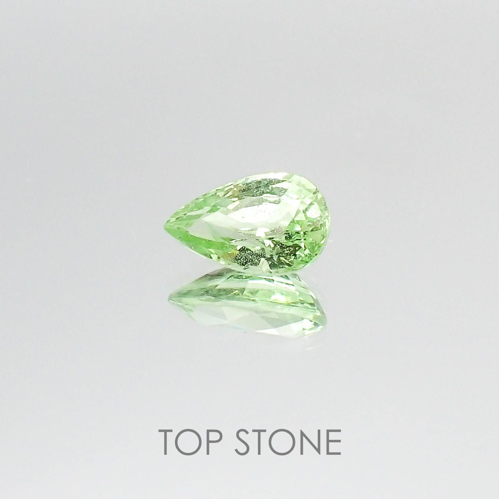 天然石　マラヤガーネット　ミントガーネット 天然ミントガーネット 2.00ct 【極上の煌めき】 UV蛍光 タンザニア