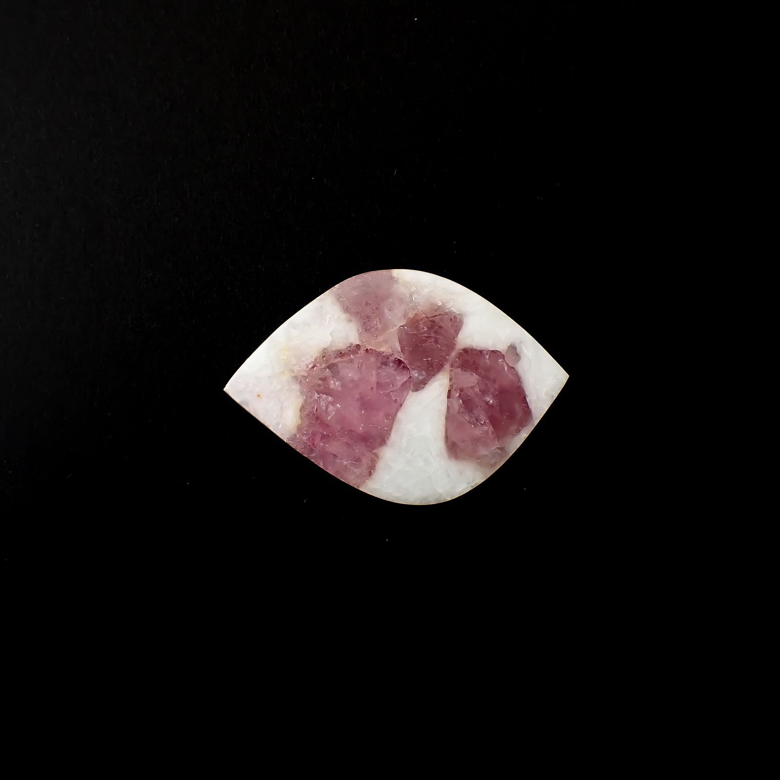 マトリックストルマリン(トルマリンインフェルドスパー) ブラジル産 22.86ct / 37.5x25.3mm前後 [220716874]