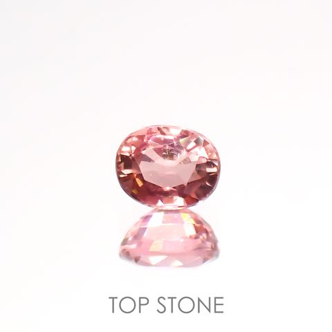 ローズピンクトルマリン(宝石名ピンク・トルマリン)ブラジル/アフリカ産 0.62ct 識別済[220114865]5.5x4.3mm前後