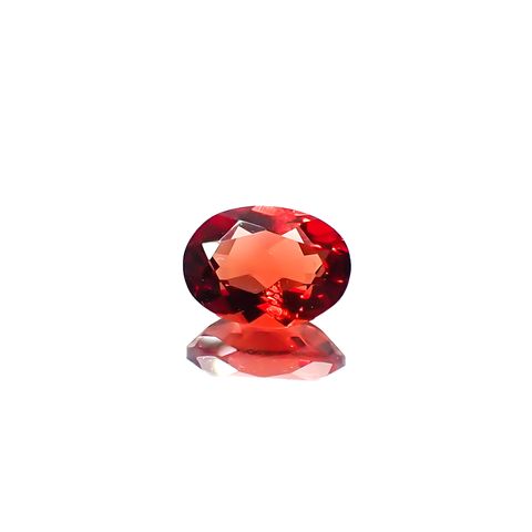 アンデシン(宝石名アンデシン/ラブラドライト)チベット産 0.62ct 識別済[240125614]6.7x4.8mm前後