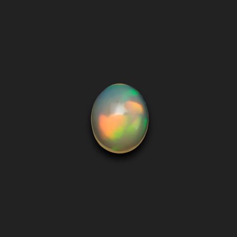エチオピアオパール(宝石名オパール)エチオピア産 1.76ct 識別済[231224642]10.1x7.9mm前後
