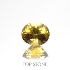 クリノヒューマイト(宝石名クリノヒューマイト) パキスタン産 0.576ct ソ付(CGL)[21059599]5.5×4.5mm前後