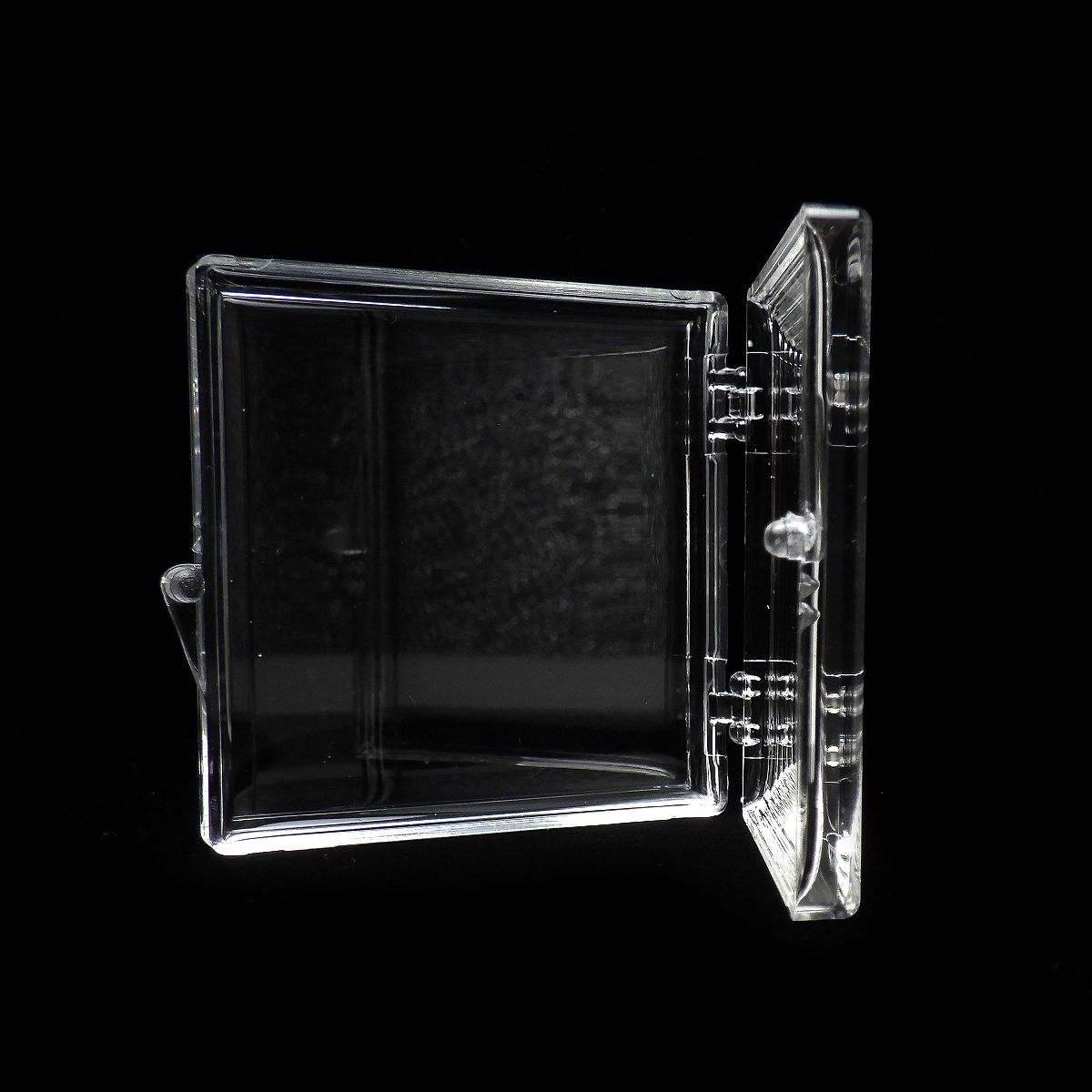 Gravity Free-ジェムピタ- 5個セット（クリア） 6.0x5.5cm（内寸：5.1x5.1cm)