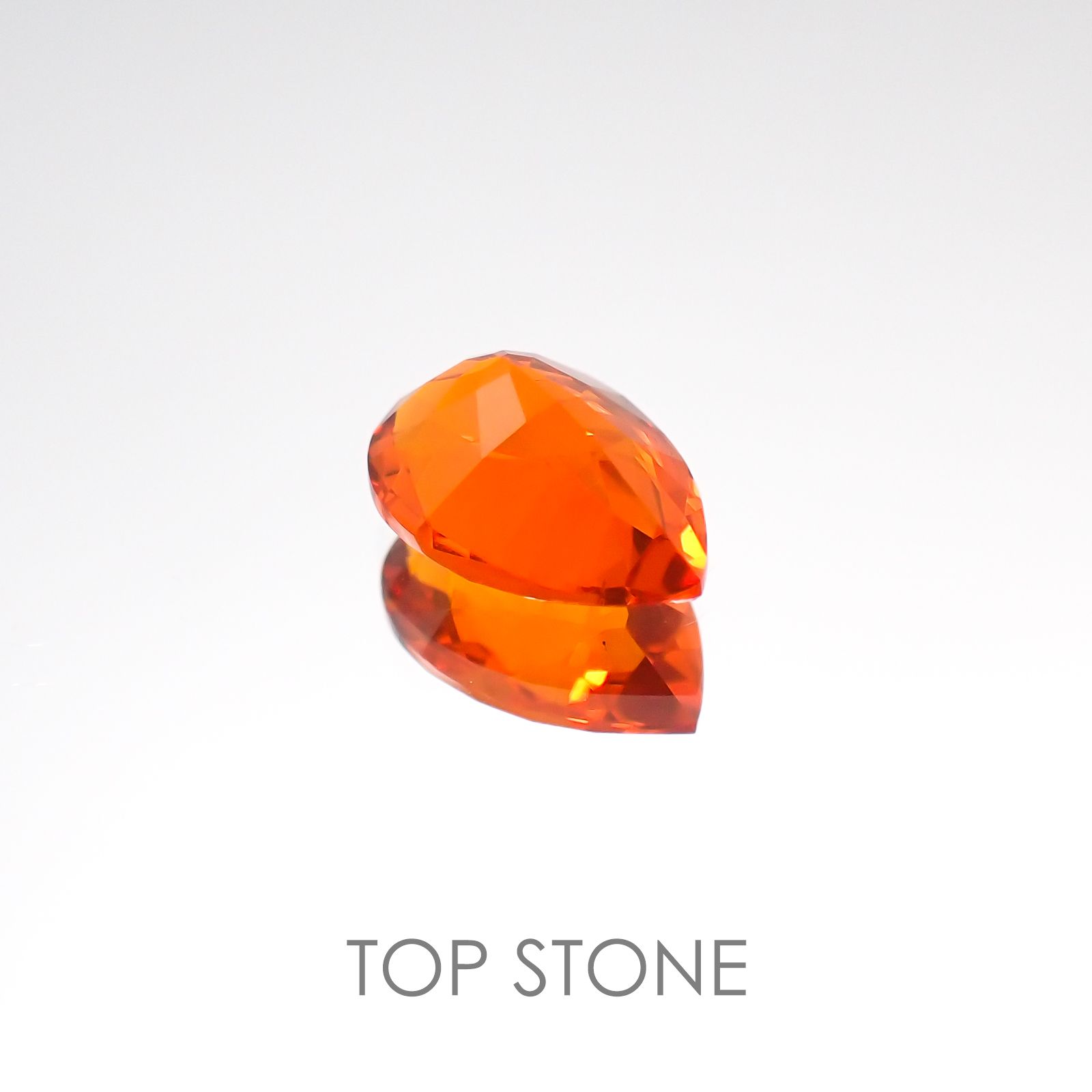 メキシコ産ファイヤーオパール メキシコ産ファイアオパール 7.08ct オーバル カボション