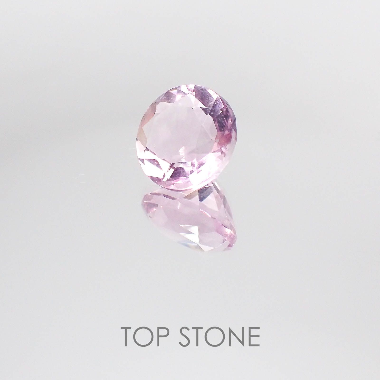 ピンクフローライト ブラジル産 ルース 4.72ct[20084732]10×10mm前後