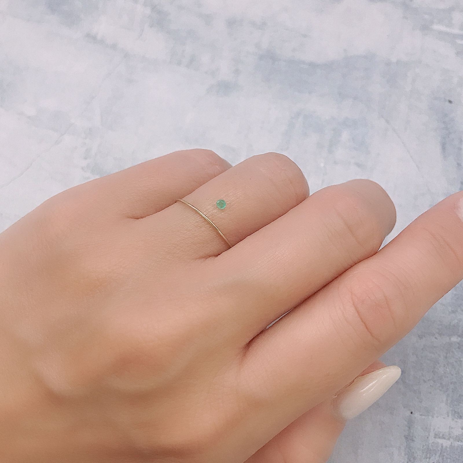 パライバトルマリン(宝石名トルマリン/別名パライバ・トルマリン)ブラジル・パライバ州バターリャ鉱山産 0.027ct 識別済[220616591]2.1x1.9mm前後