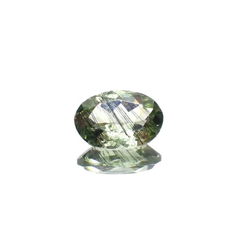 ルドウィジャイトインペリドット パキスタン産 1.63ct[230220735]9.1x6.4mm前後
