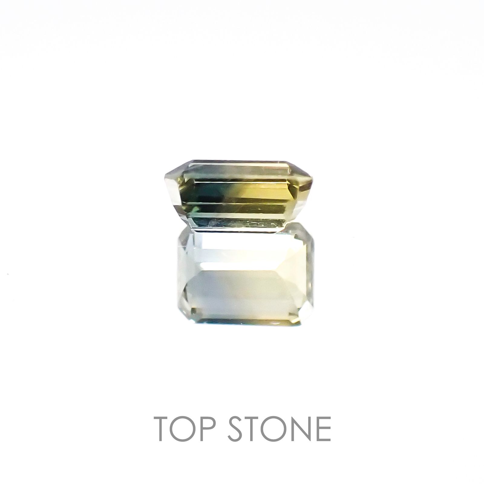 バイカラーサファイア タンザニア産 ルース 0.31ct[20106688]4.2×3.1mm前後