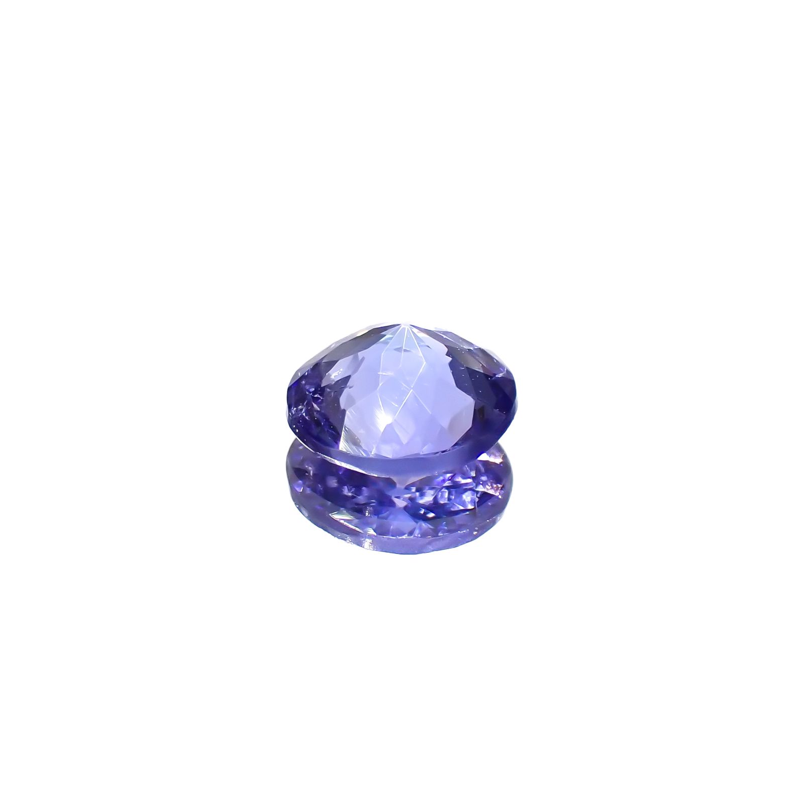 タンザナイト(宝石名タンザナイト)タンザニア産 0.74ct 識別済[240627883]6x6mm前後