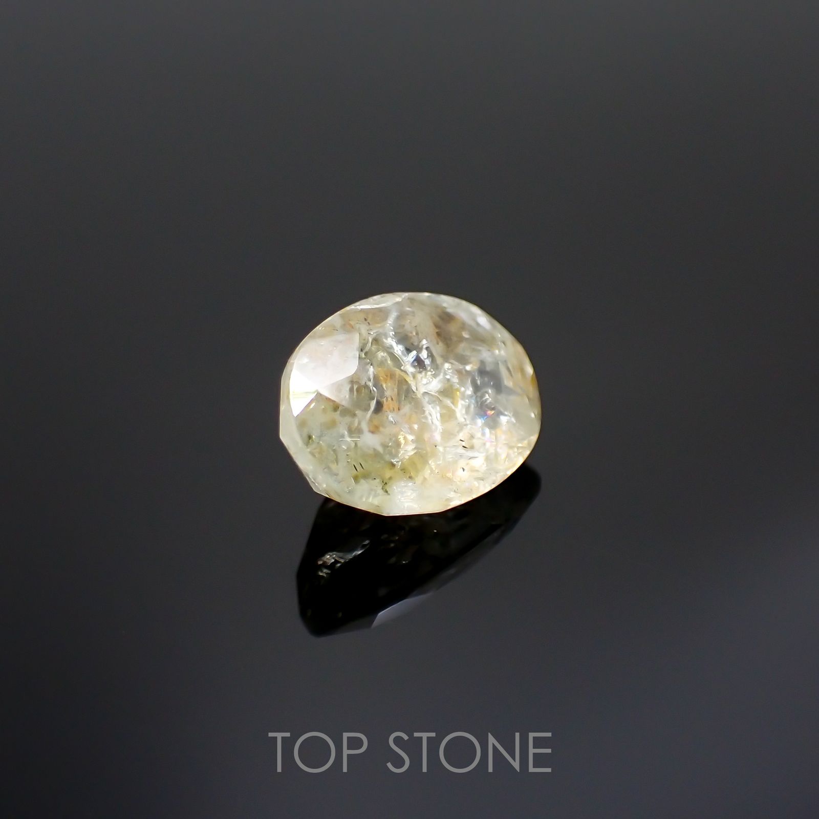 オーロラアクアマリン ブラジル産 2.30ct[220114397]9.9x7.5mm前後