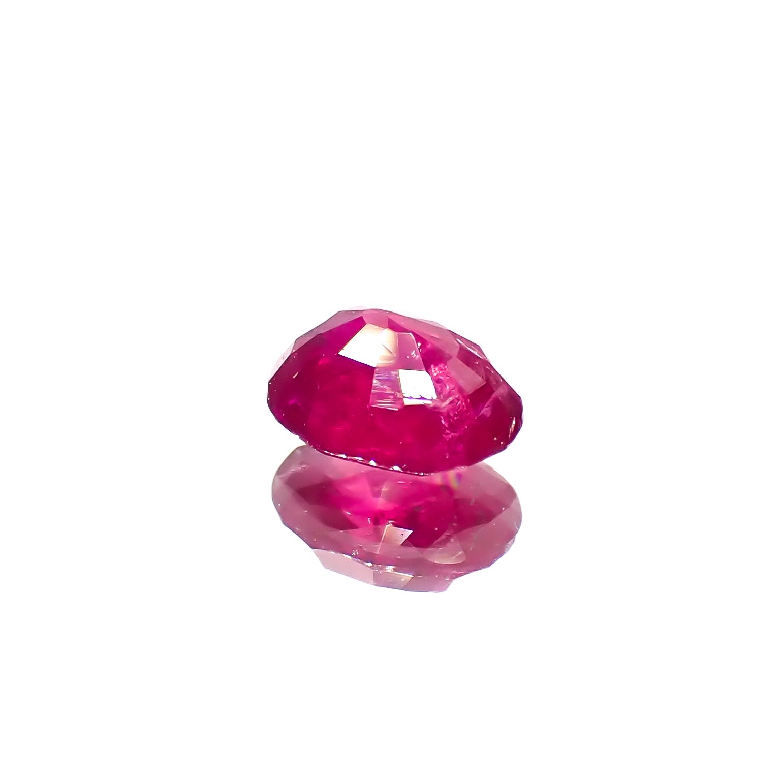 ルビー 非加熱 ビルマ産 0.43ct[240628048]4.9x3.7mm前後