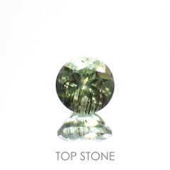 ルドウィジャイトインペリドット パキスタン産 ルース 1.05ct[210913496]6.1×6.1mm前後