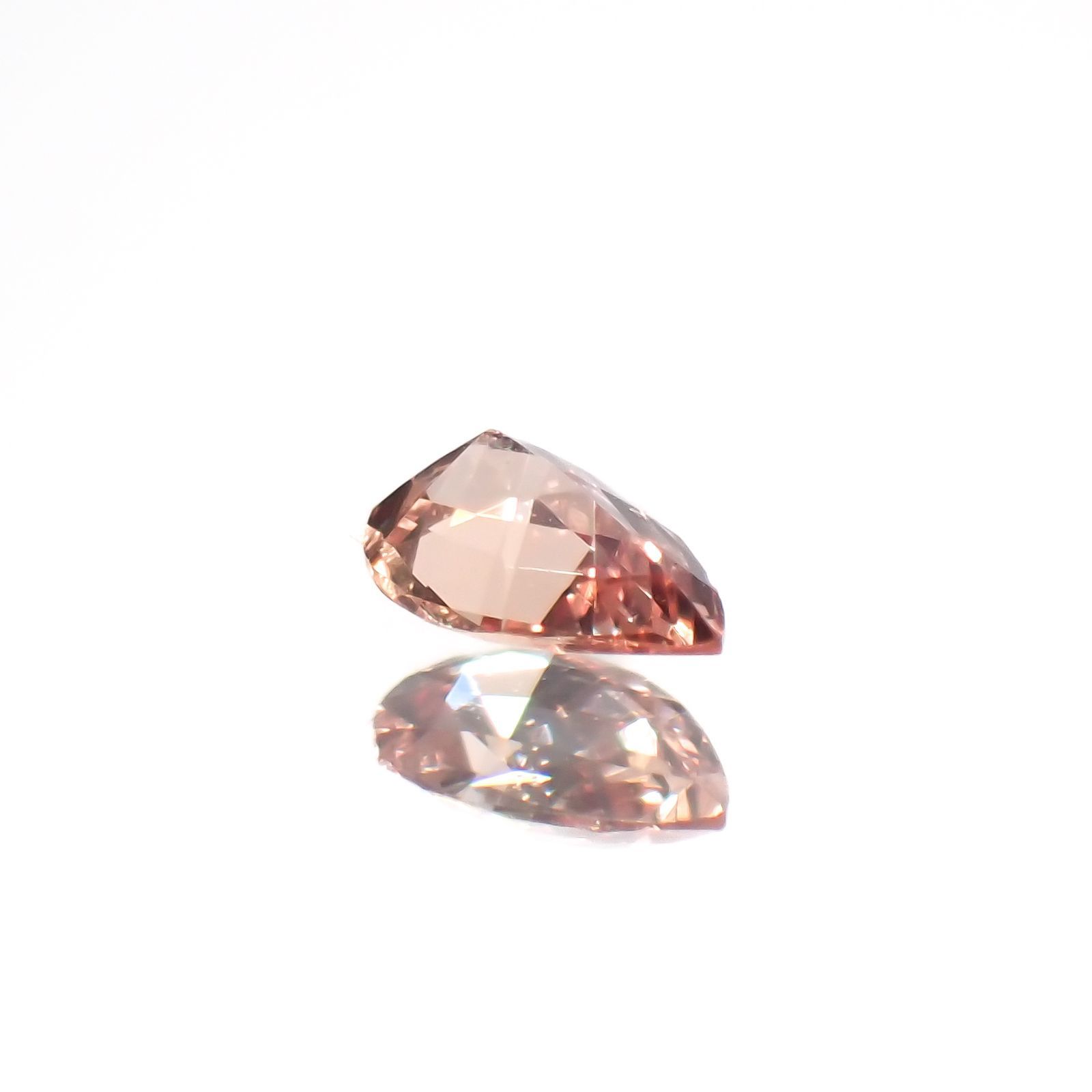 パパラチャサファイア(宝石名サファイア/別名パパラチャ・サファイア)スリランカ産 0.048ct ソ付[221219647]2.95x2mm前後