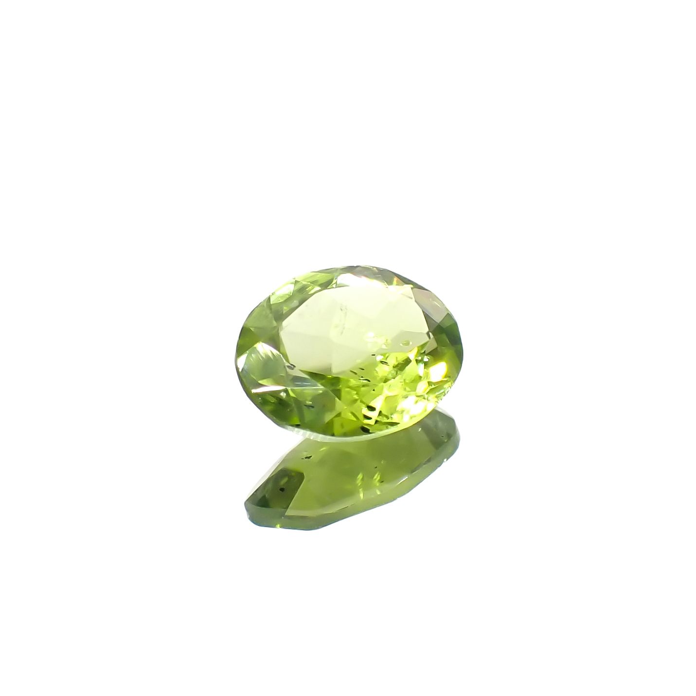 ブラックリリーパッドペリドット アメリカ・アリゾナ州産 2.26ct [231224609]10.2x8mm前後