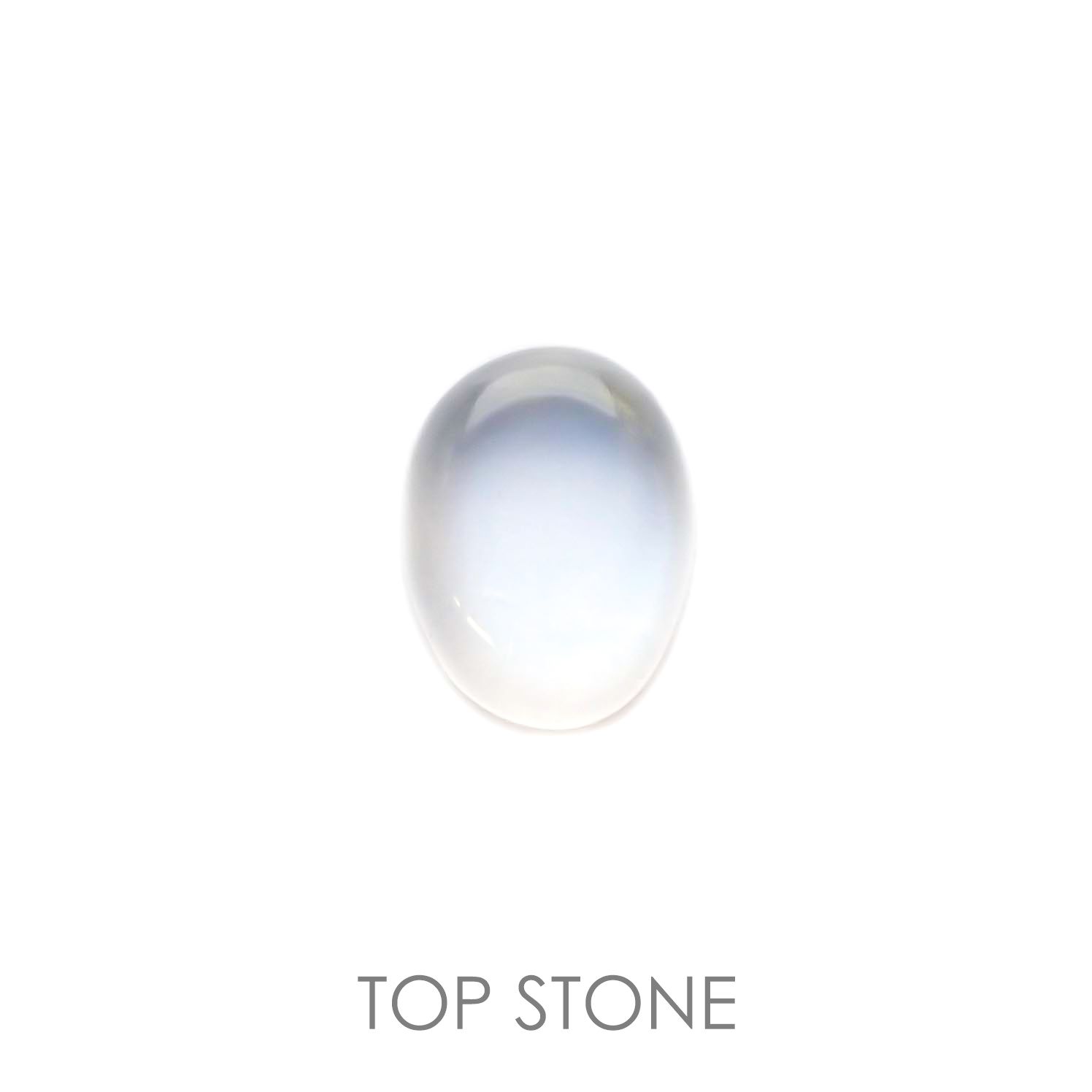 ムーンストーン(宝石名ムーンストーン)インド/スリランカ産 1.08ct 識別済[211113664]8x6.1mm前後
