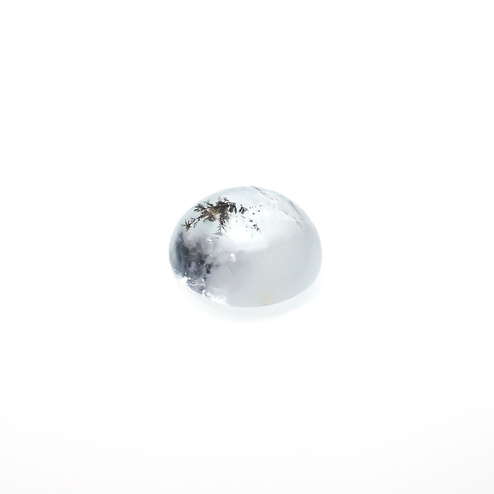 デンドリチッククォーツ ブラジル産 3.01ct[231225132]9.9x9.9mm前後