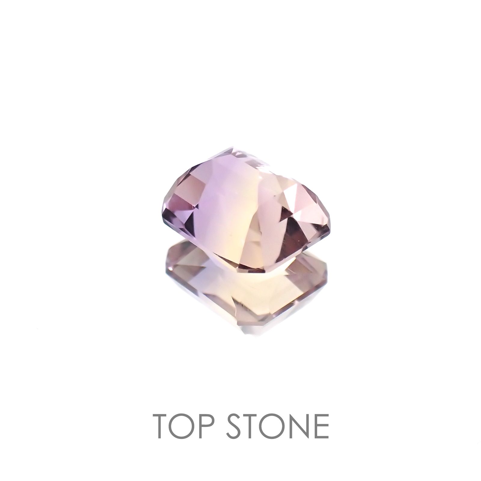 アメトリン ブラジル産 ルース 1.3ct[20118369]7.1×6.1mm前後