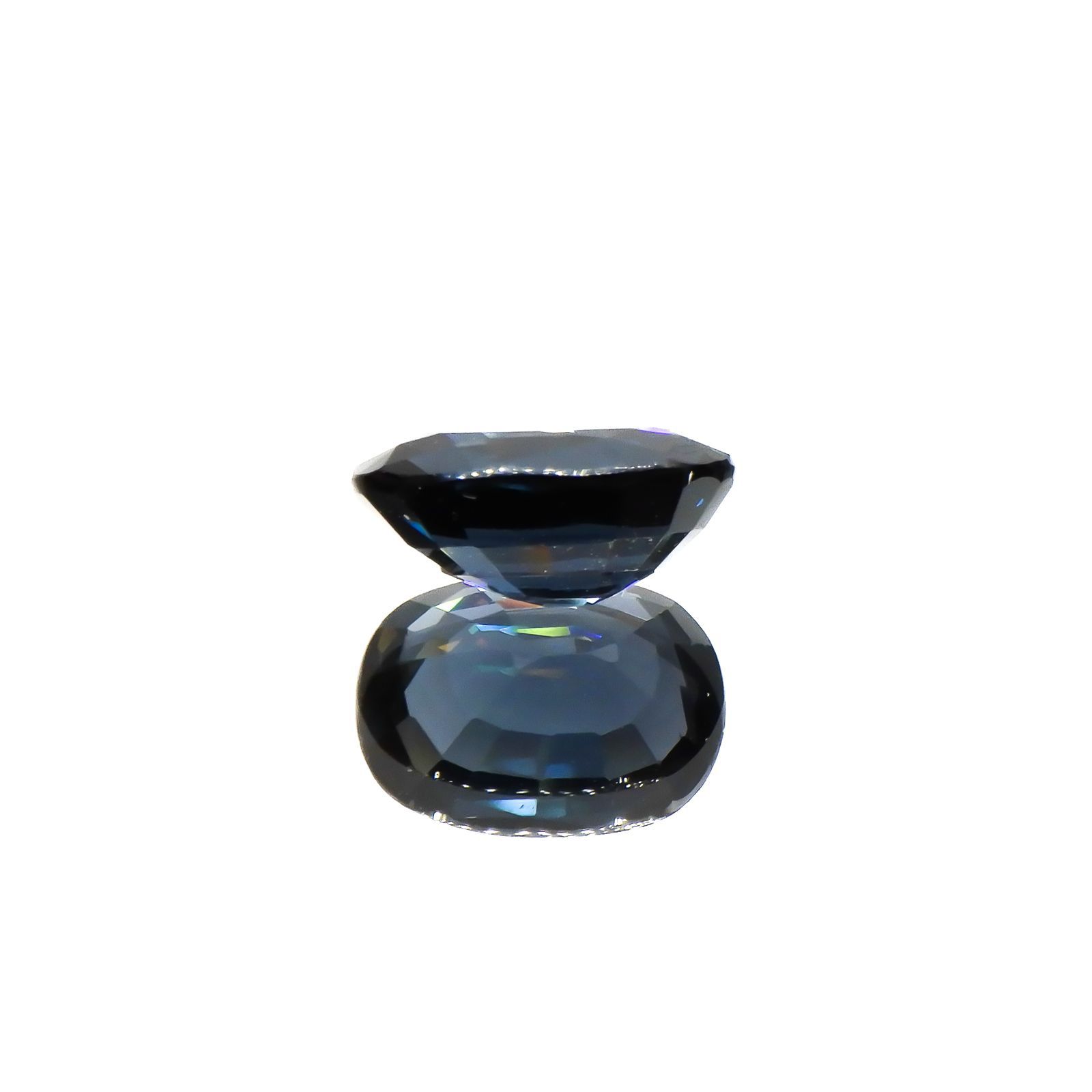 コバルトブルースピネル(宝石名ブルー・スピネル)スリランカ産 1.243ct ソ付(日独)[220817494]7.47x5.61mm前後