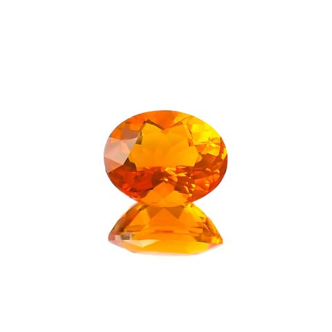 ファイヤーオパール メキシコ産 1.51ct[221018354]9.1x7.3mm前後