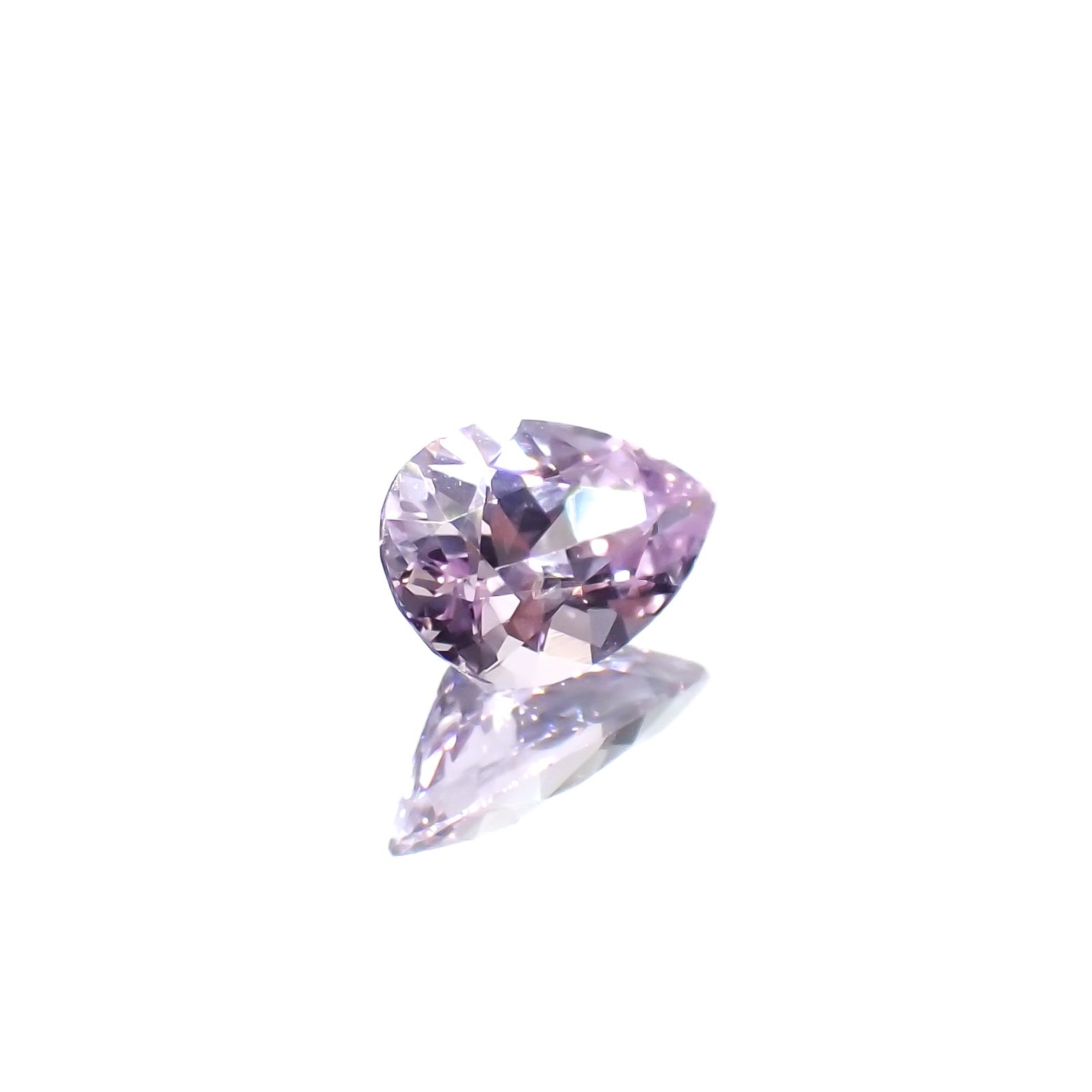ピンクサファイア(宝石名サファイア)スリランカ/マダガスカル産 0.40ct 識別済[240226311]5.7x3.8mm前後