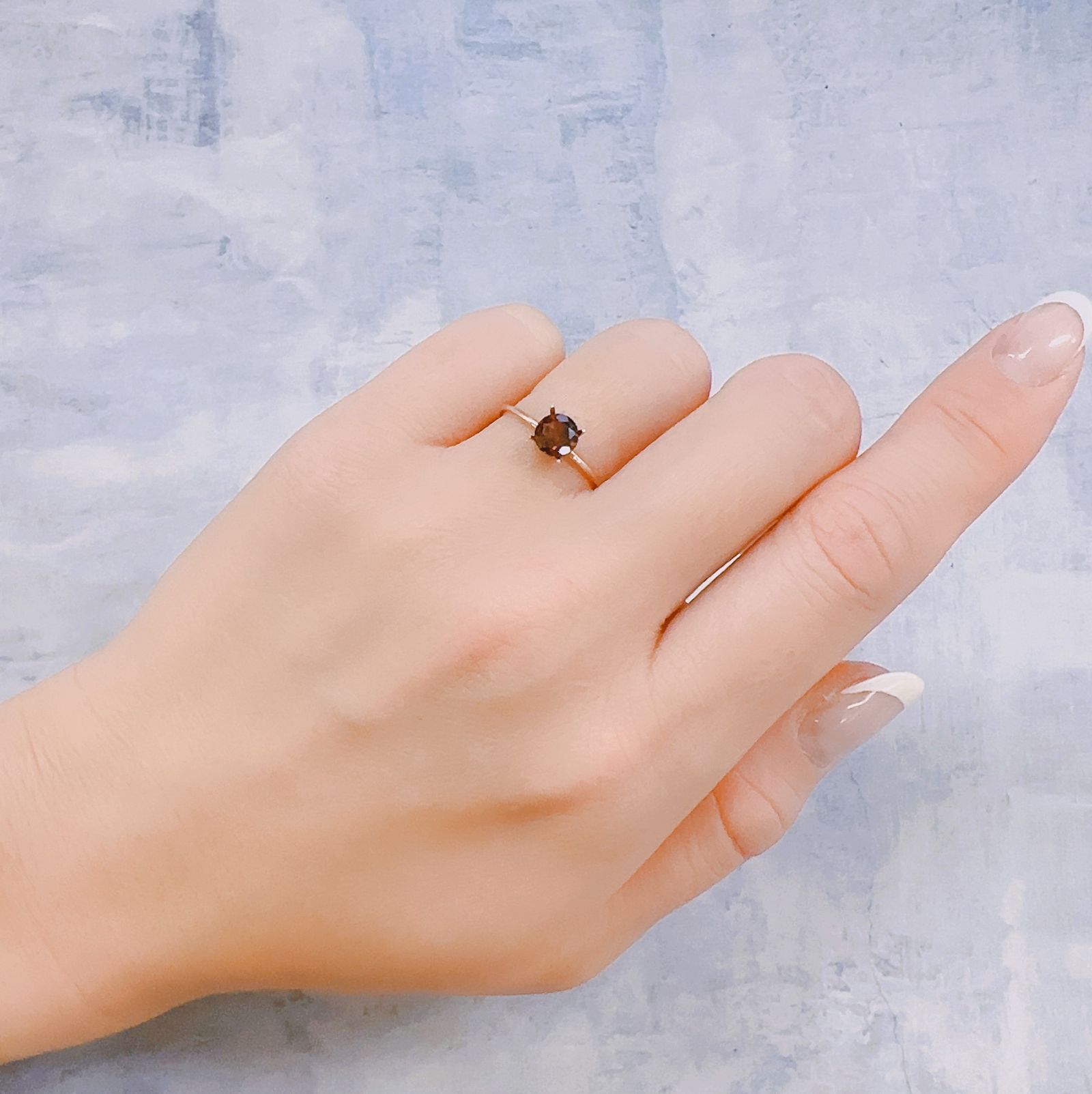 パイラルスパイトガーネット モザンビーク産 0.86ct[230119848]5.5x5.5mm前後