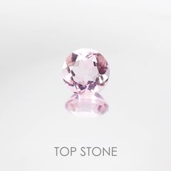ピンクフローライト ブラジル産 ルース 3.21ct[20084735]9×9mm前後