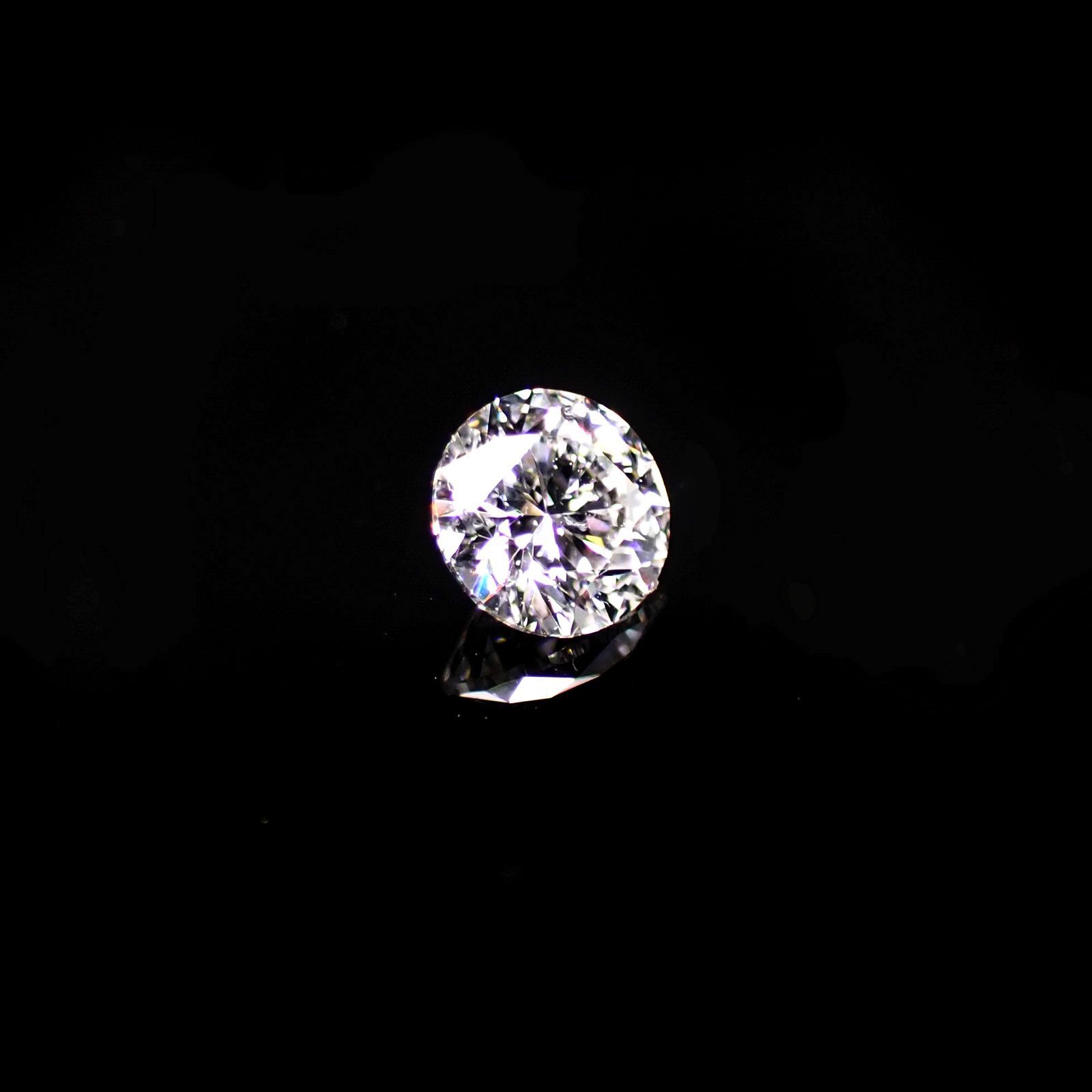 ダイヤモンド SI-1 / F / GOOD  ソーティング付き ルース 0.23ct[210410722]3.8×3.8mm前後