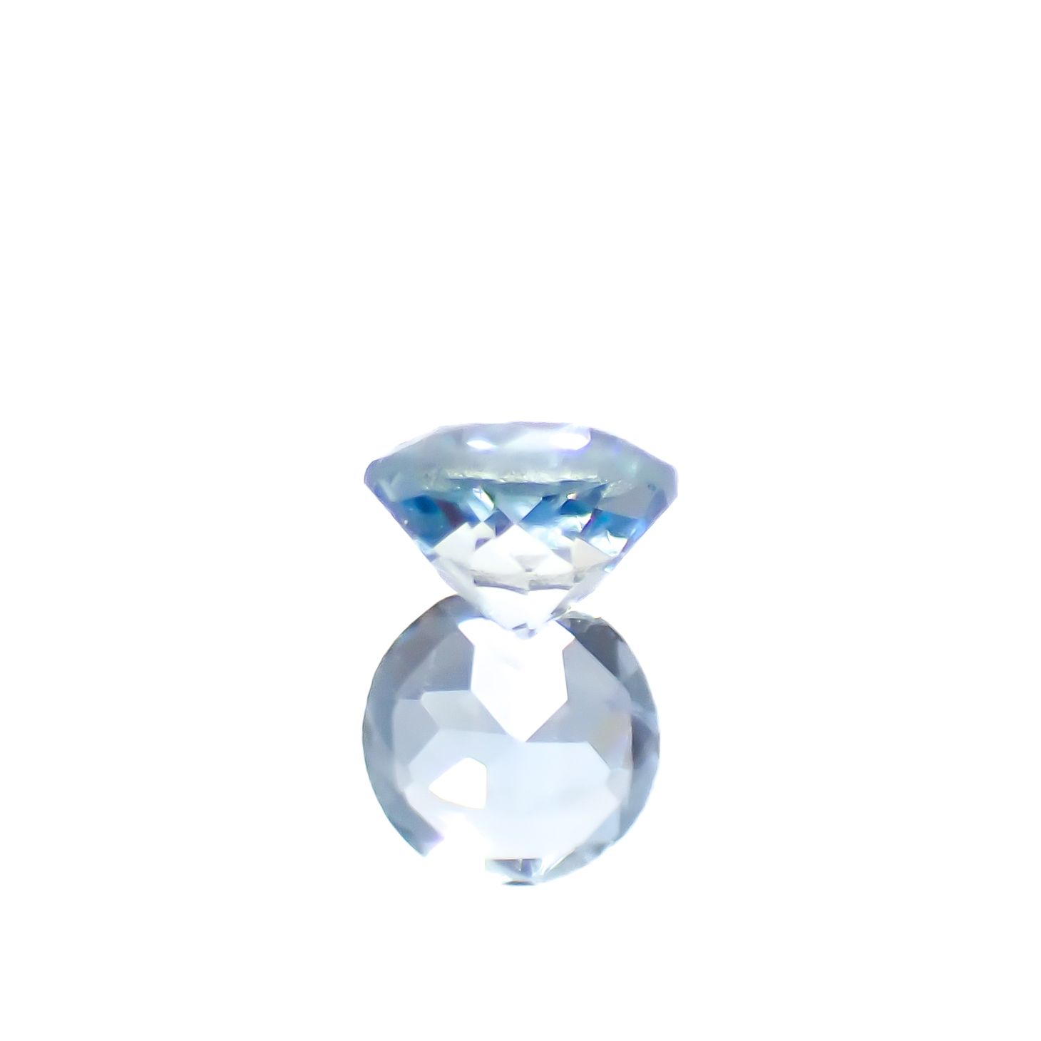 サンタマリアアクアマリン ブラジル産 0.14ct[240225985]3.4x3.4mm前後