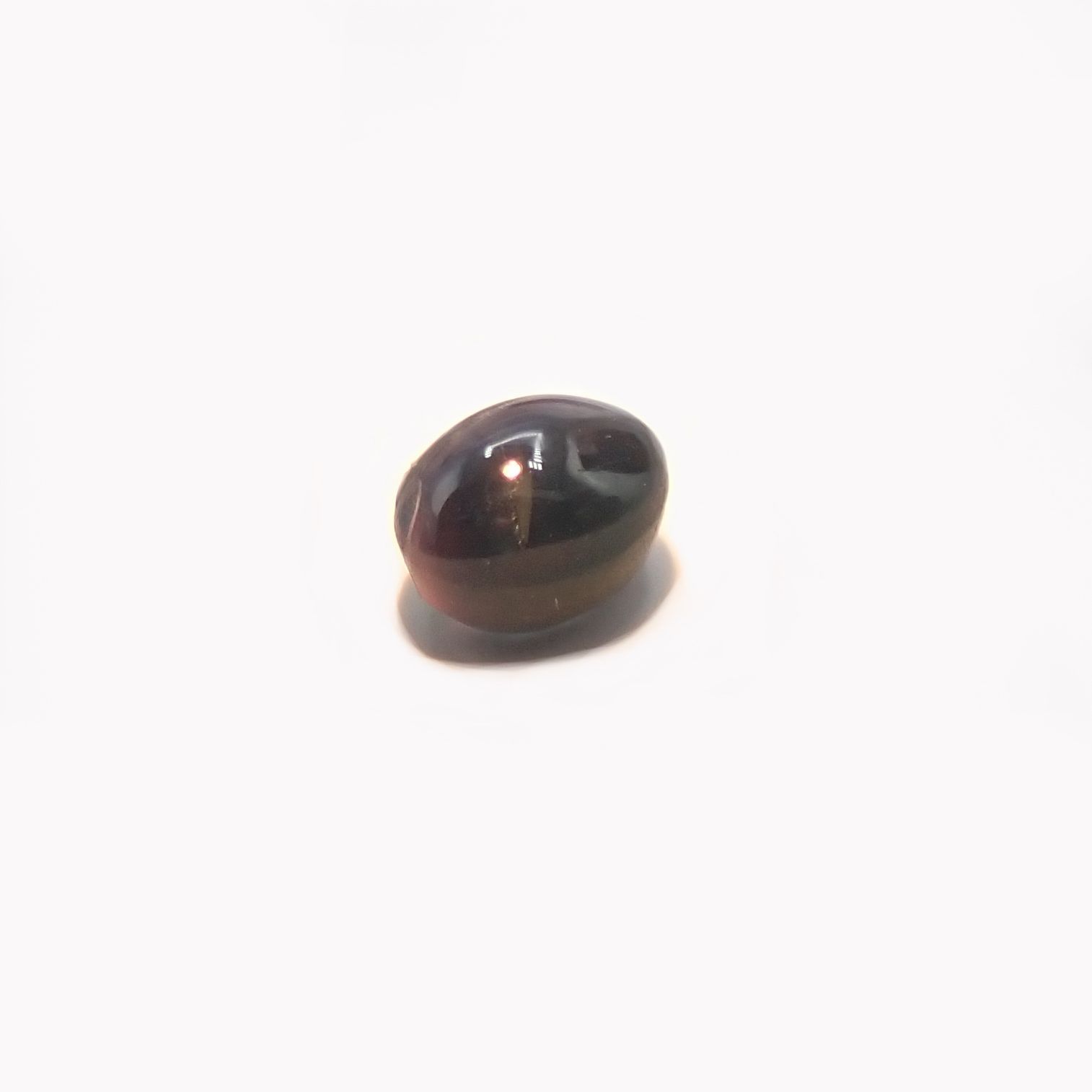 アレキサンドライトキャッツアイ インド産 ルース 0.39ct[210510798]4.1×3.2mm前後