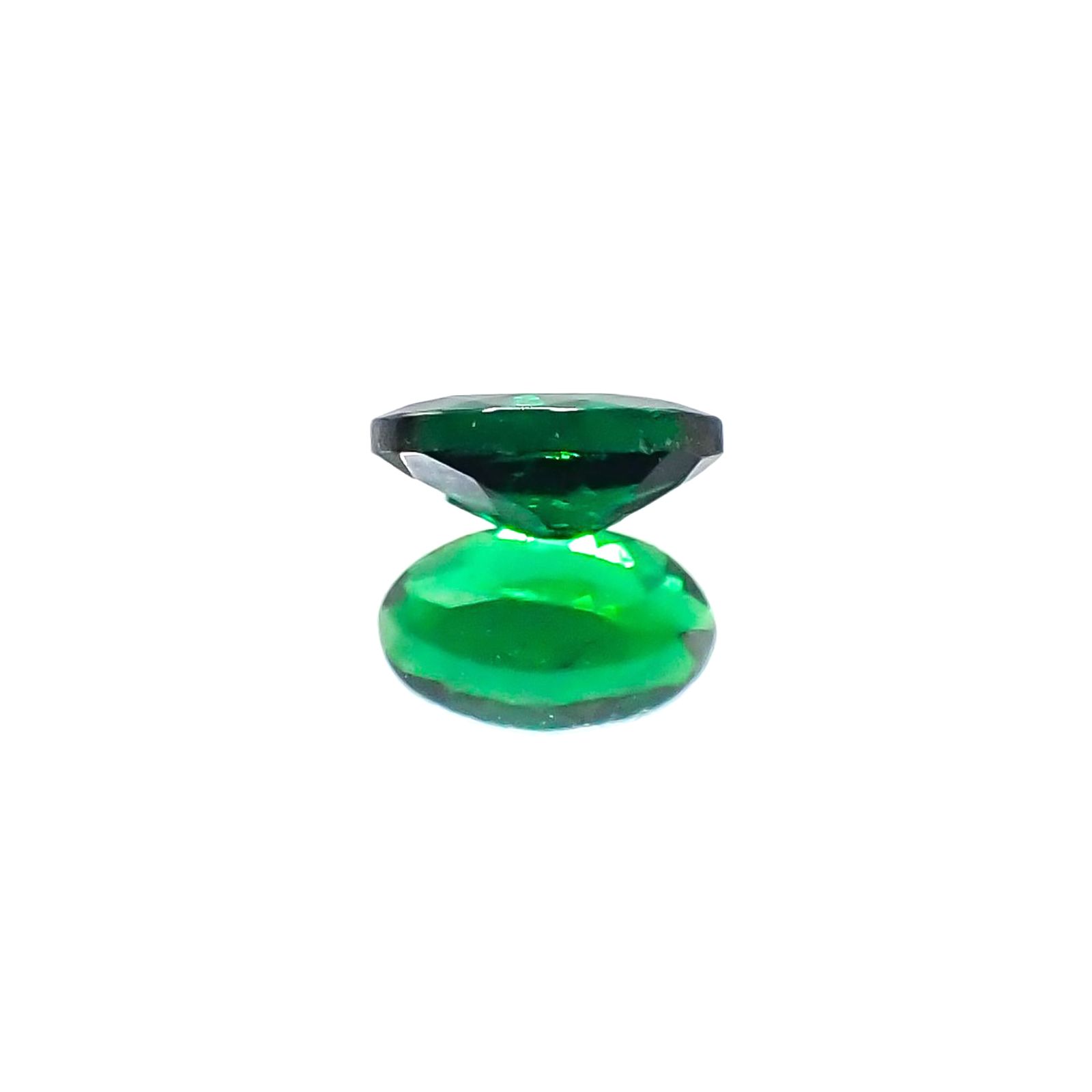 ツァボライト(宝石名グリーン グロッシュラー・ガーネット)タンザニア産 0.25ct 識別済[250622385]5x3mm前後