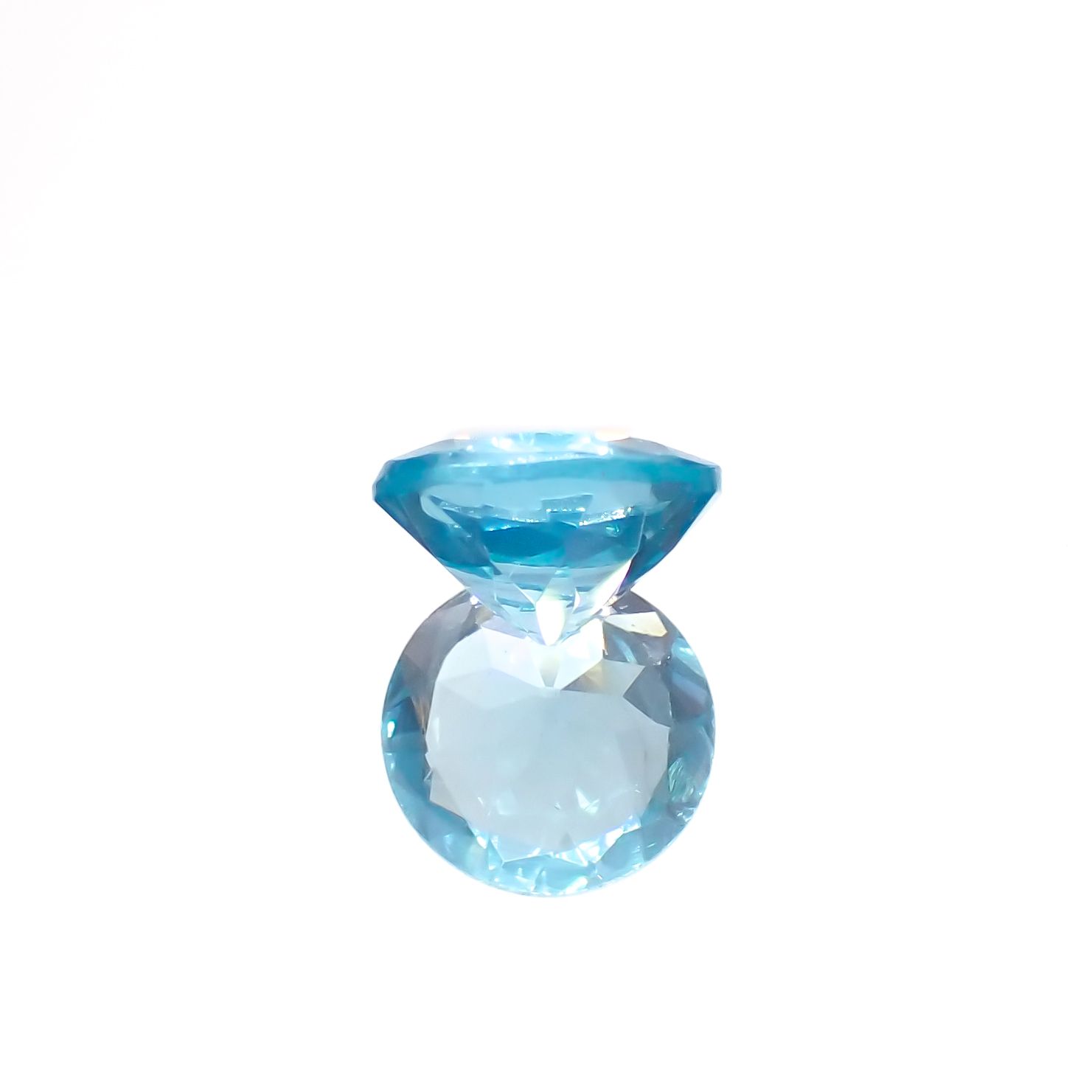 アパタイト(宝石名アパタイト)ブラジル産 1.19ct 識別済[230321340]6.8x6.8mm前後