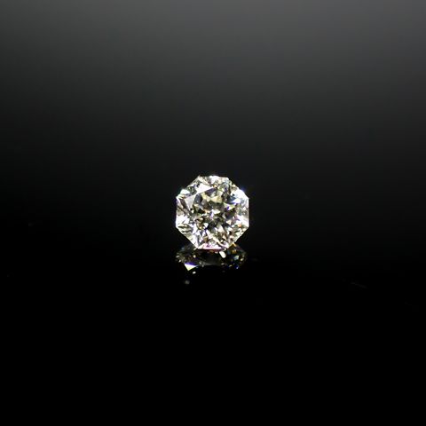 ◇オクタゴンカット◇ダイヤモンド 0.12ct[240427037]3x2.9mm前後