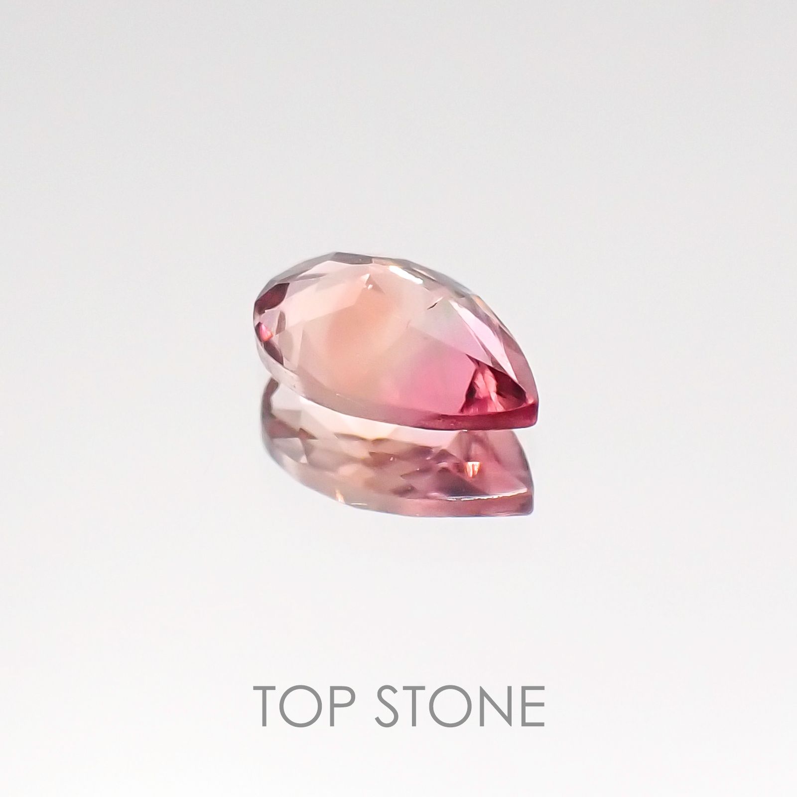 バイカラートルマリン ブラジル産 ルース 0.32ct[20107131]6×3.8mm前後