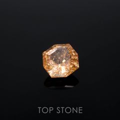 ◇カスタムカット◇イリュージョンサンストーン タンザニア産 0.79ct[230320955]6.3x6.1mm前後