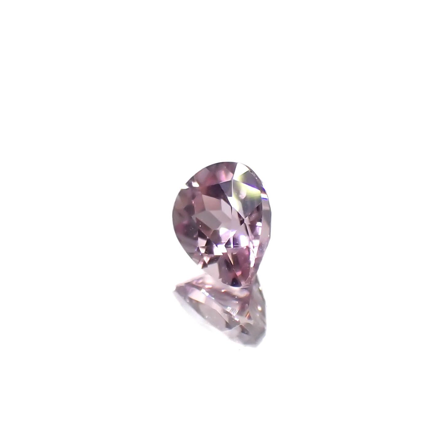 カラーシフト ピンクダイアスポア アフガニスタン産 0.41ct[240326985]5x4mm前後