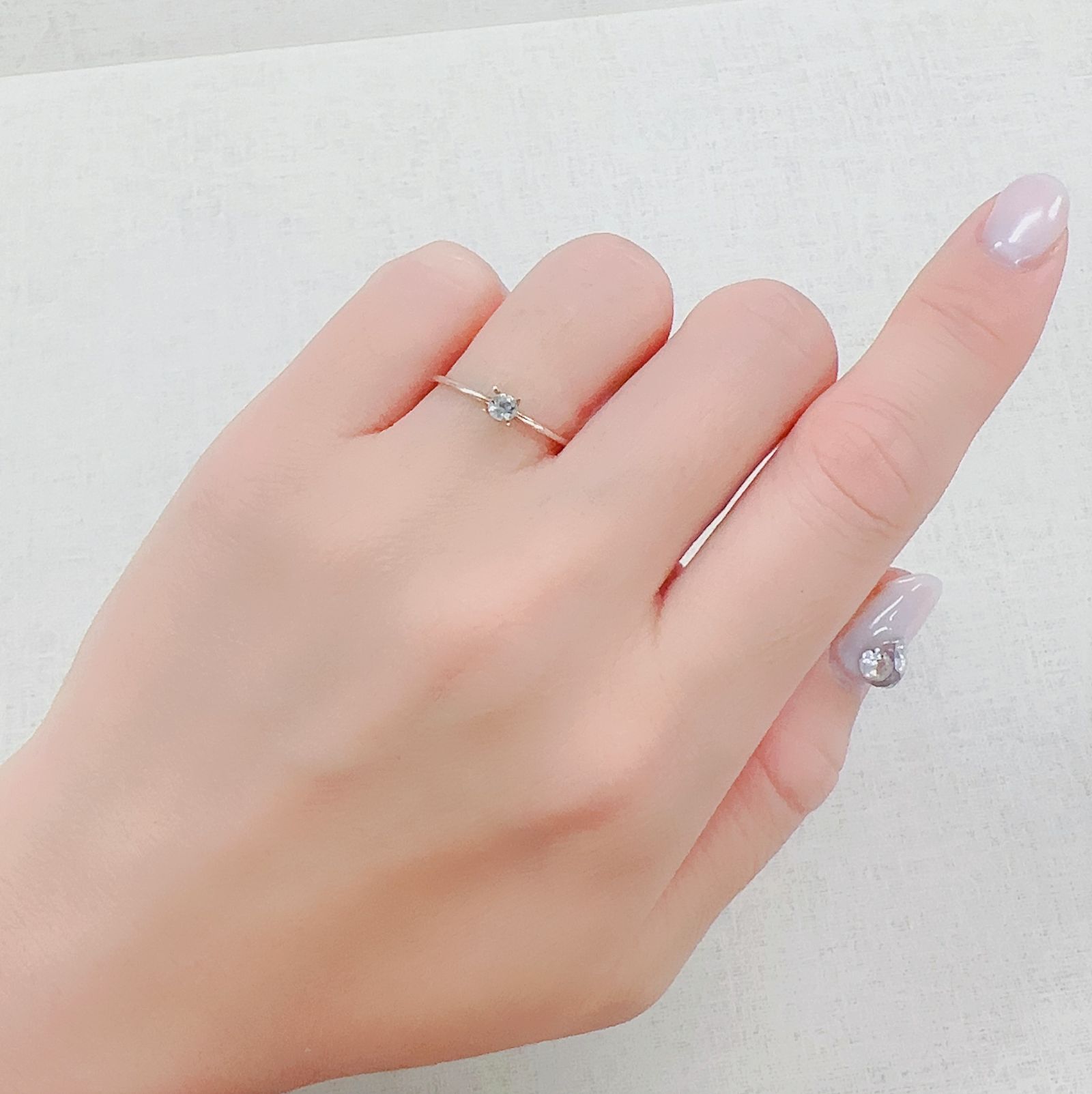 リューコガーネット ビルマ産 0.17ct[230421416]3.1x3mm前後