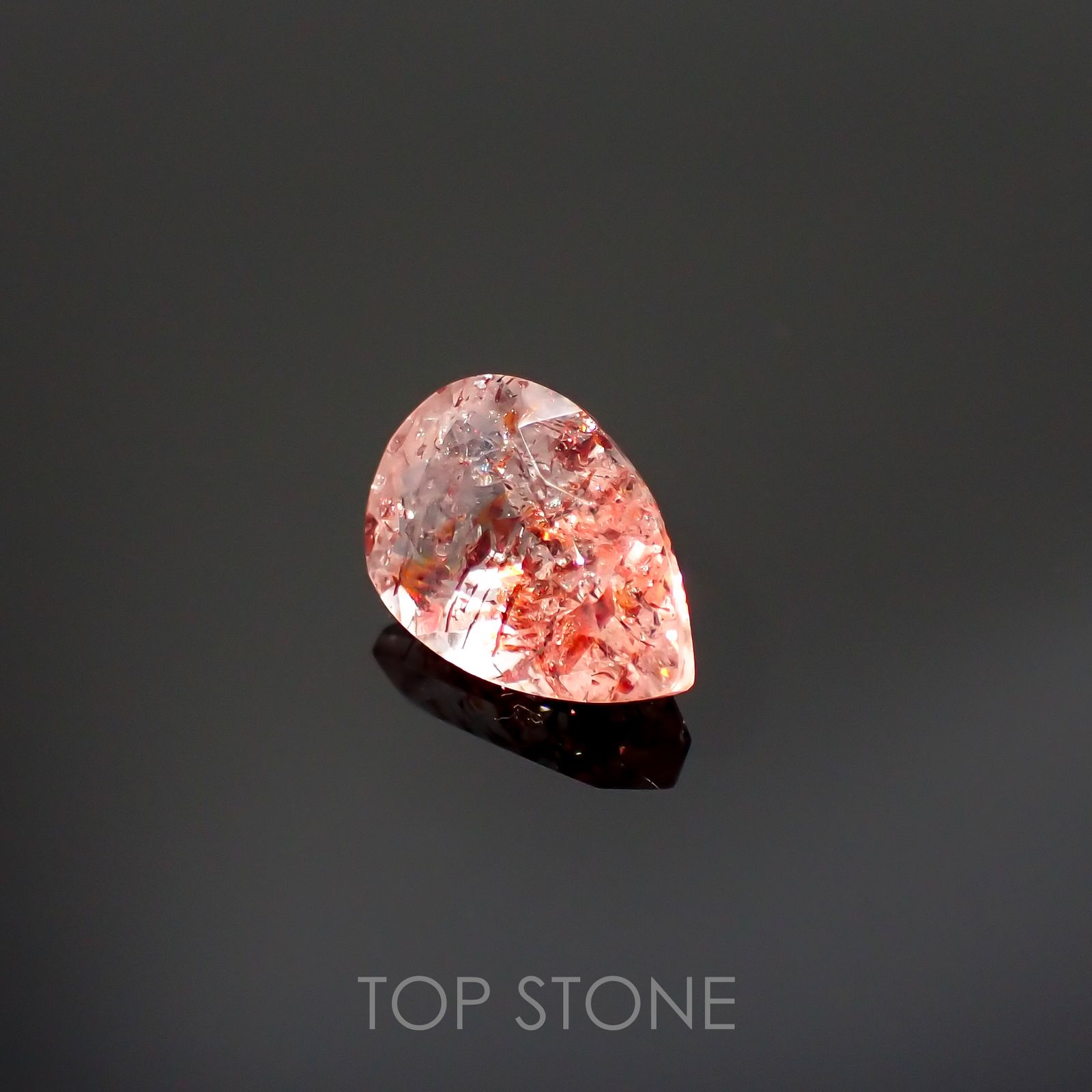 ファイヤークォーツ ナイジェリア産 1.25ct[220114766]9x6.2mm前後