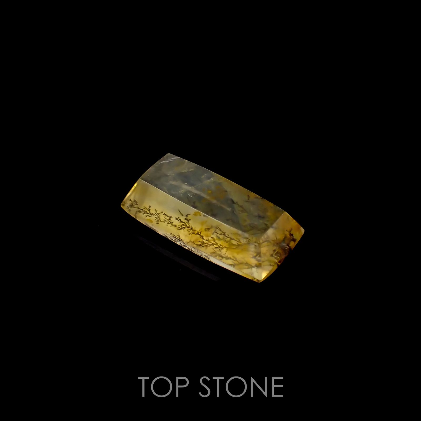 デンドリチッククォーツ ブラジル産 6.38ct[220616702]16.7x8.7mm前後