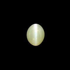 クリソベリルキャッツアイ(宝石名クリソベリル・キャッツアイ) スリランカ産 0.62ct 識別済[210711487]5×4mm前後