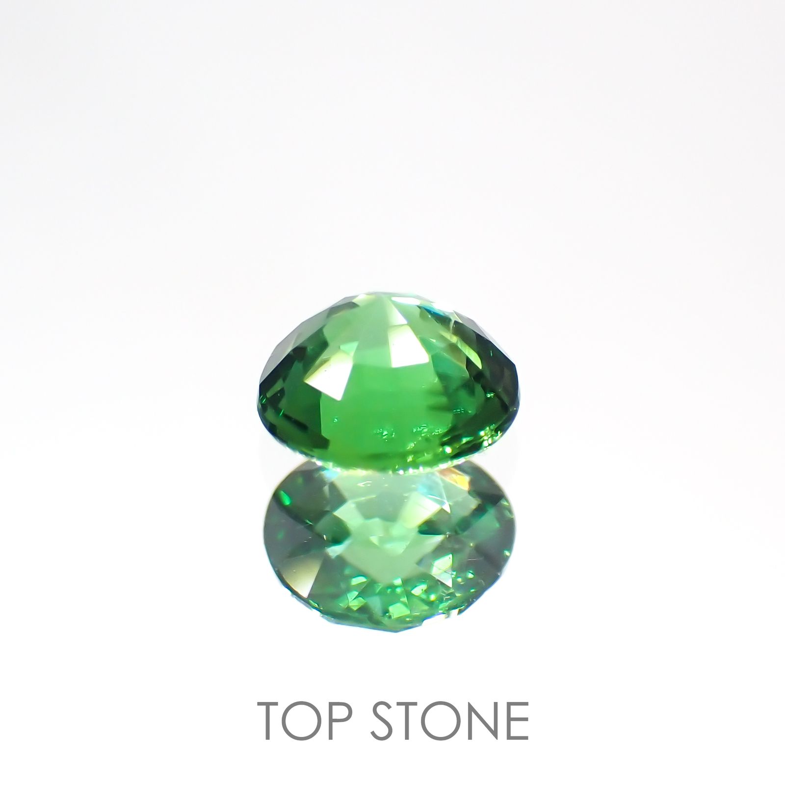 クロムトルマリン タンザニア産 0.28ct[220114159]4.3x4.3mm前後