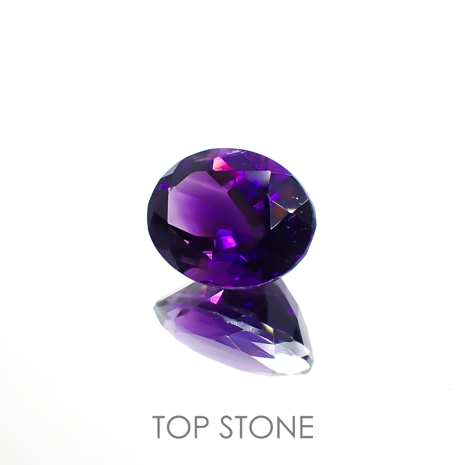 カラーシフトアメジスト(宝石名アメシスト)ブラジル/ウルグアイ産 9.18ct 識別済[220113952]16.1x12.1mm前後