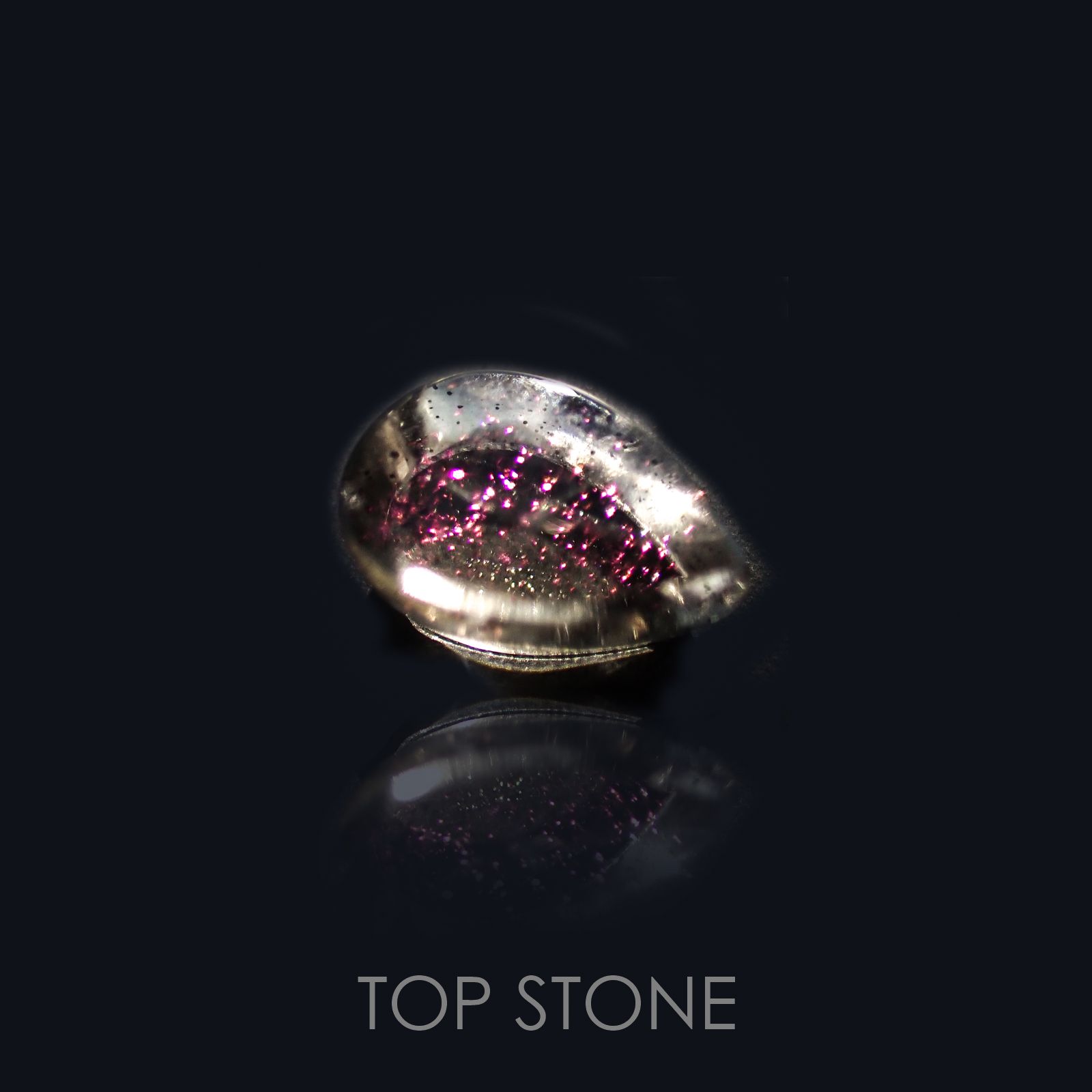 ティンカーベルクォーツ ブラジル産 ルース 1.25ct[210410490]8.1×5.7mm前後