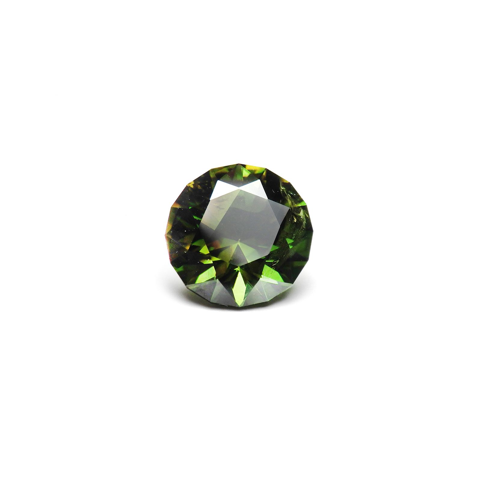 ◇カスタムカット◇カラーチェンジスフェーン ロシア産 3.84ct[240125831]9.6x9.6mm前後