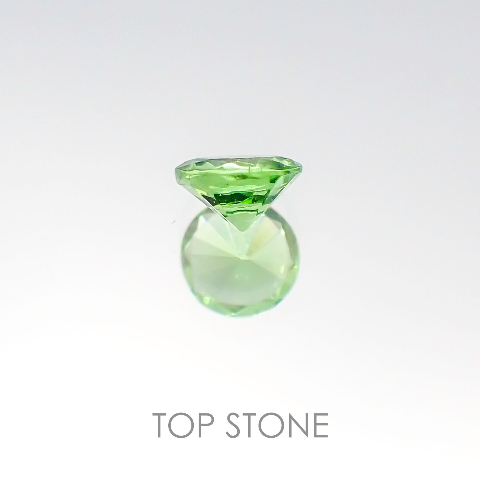 ミントガーネット ケニア産 ルース 0.23ct[20096105]3.8×3.8mm前後