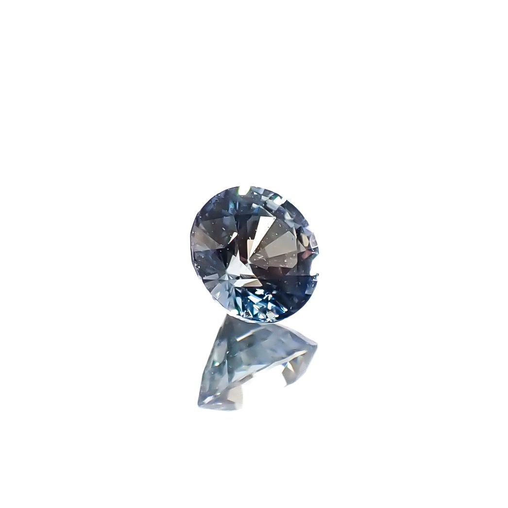 アイスブルーサファイア スリランカ産 0.30ct [250129734]3.9x3.9mm前後