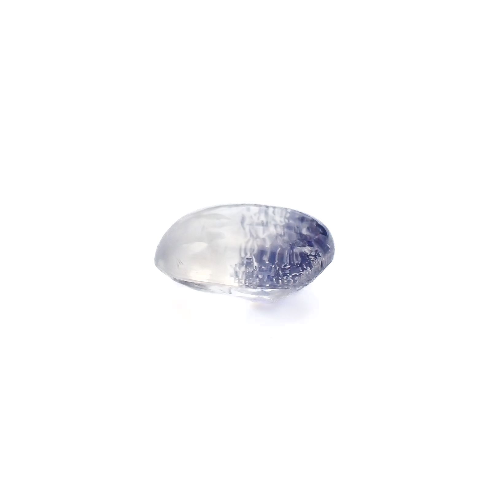 デュモルチェライトインクォーツ ブラジル産 3.80ct [220717162]11.5x8.5mm前後
